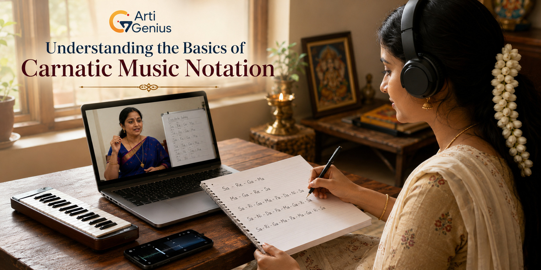 Understanding the Basics of Carnatic Music Notation